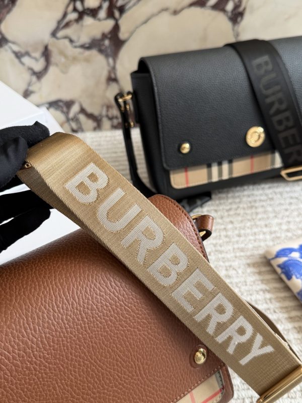 Burberry Vintage Check Note Shoulder Bag