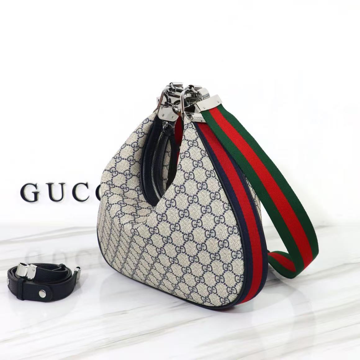 Gucci Attache Large Shoulder Bag - Image 4