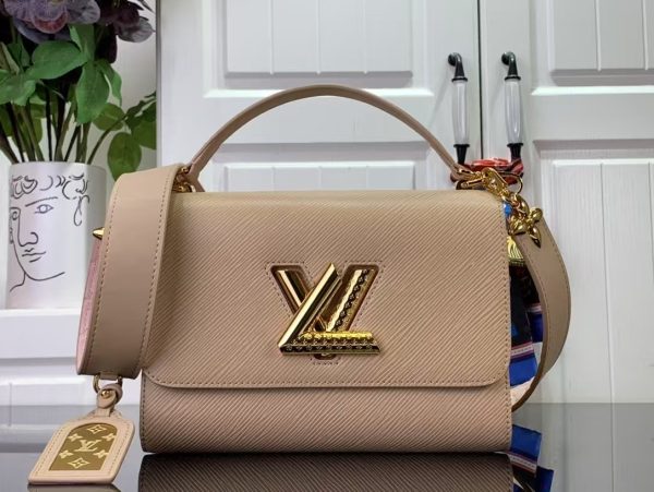 LV Twist MM Epi Leather Women Handbags
