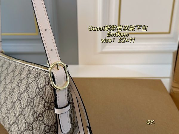 Gucci GG Emblem Small Shoulder Bag