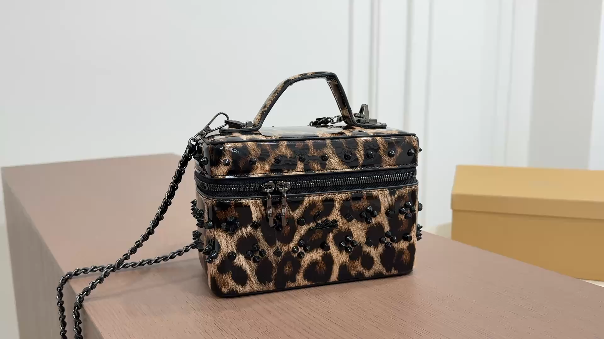Ferragamo Leopard Vanity Box - Image 2