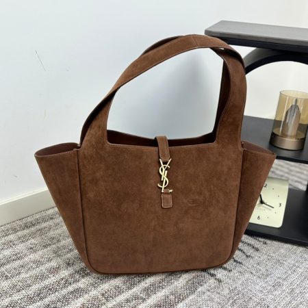 YSl Le 5 A 7 Bea suede tote bag - Image 3