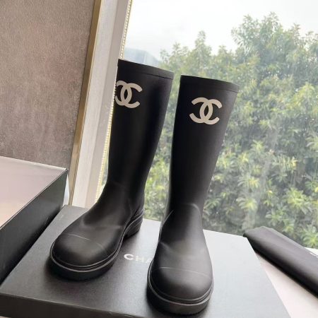 Chanel Rain Boots