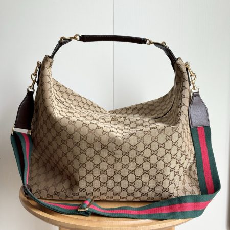 Gucci GG Canvas Brera Crossbody Bag - Image 9