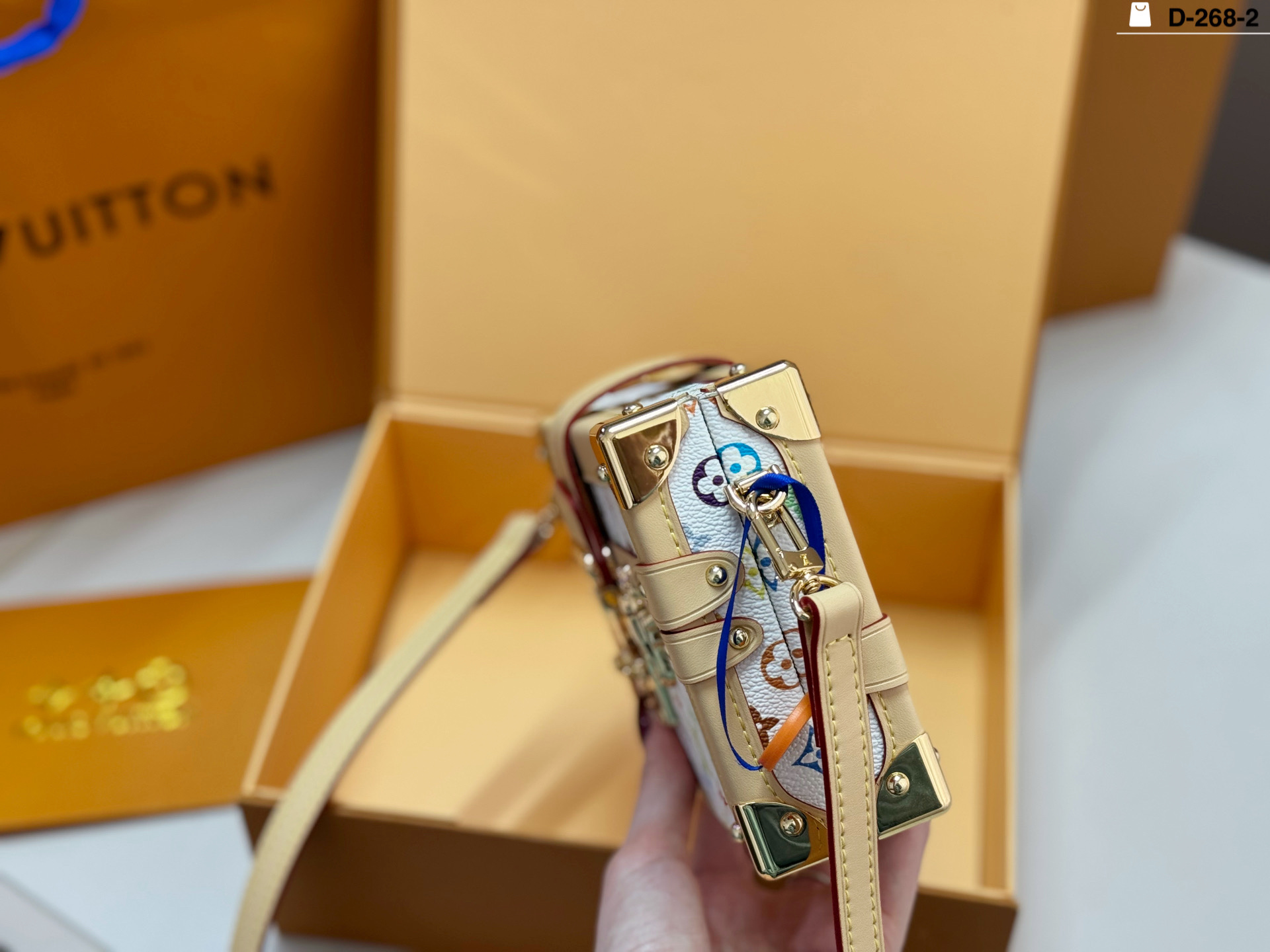 LV x TM Petite Malle Monogram Bag - Image 2