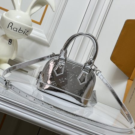LV Monogram Miroir Alma BB Silver - Image 7