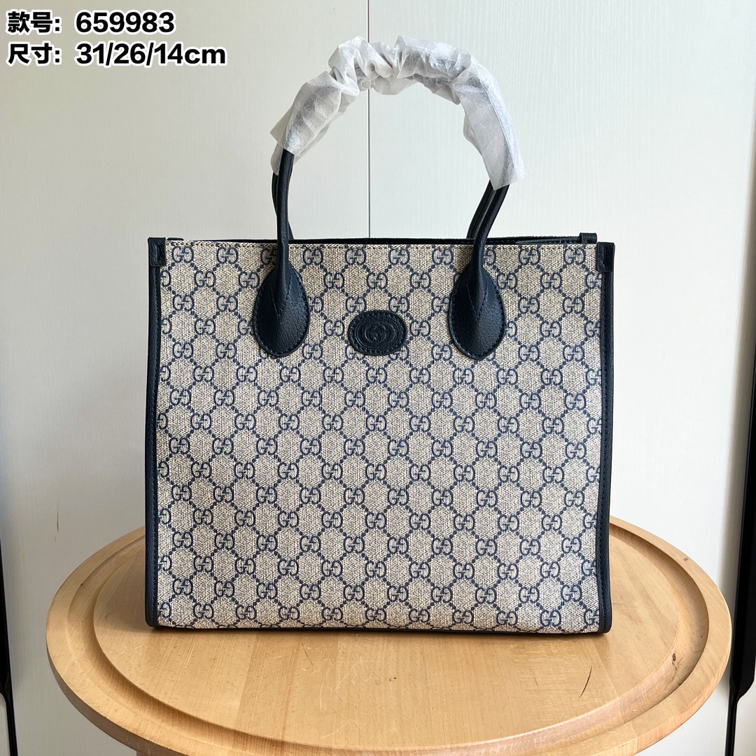 Gucci Retro Tote Bag - Image 1