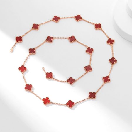 Van Cleef&Arpels VCA Vintage Alhambra long necklace, 20 motifs - Image 10