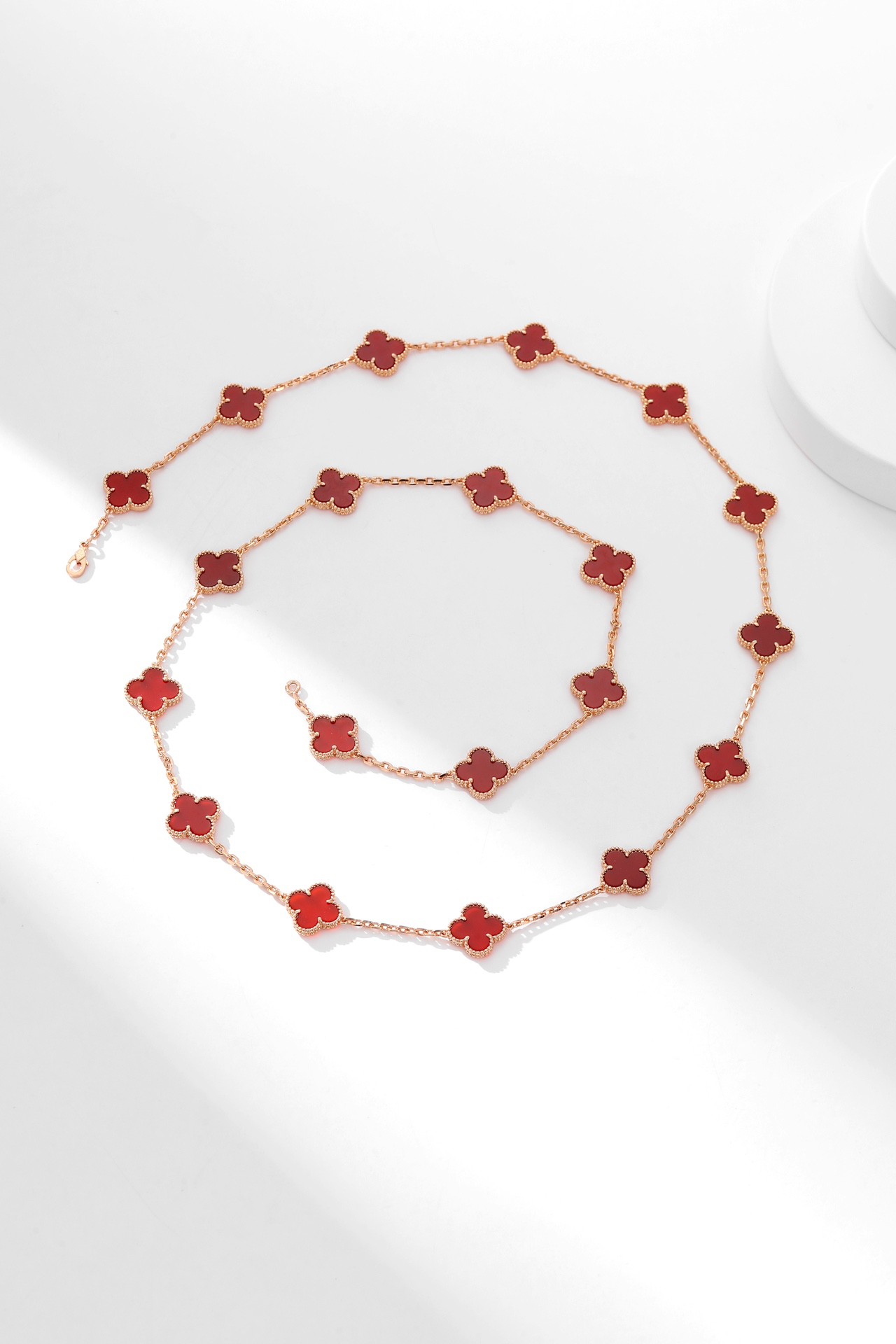 Van Cleef&Arpels VCA Vintage Alhambra long necklace, 20 motifs - Image 10