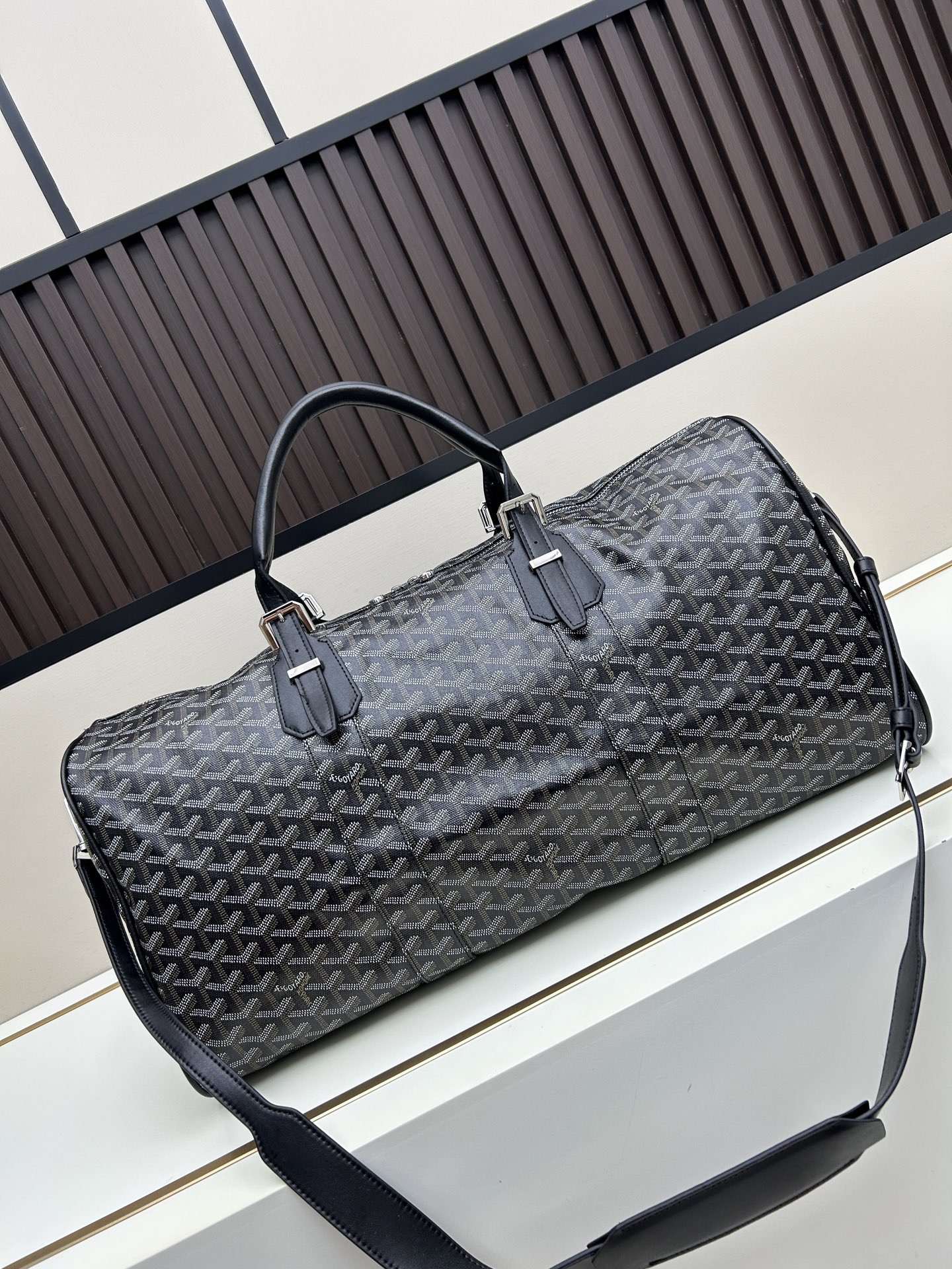 Goyard Boston 50 Travel Bag - Image 4