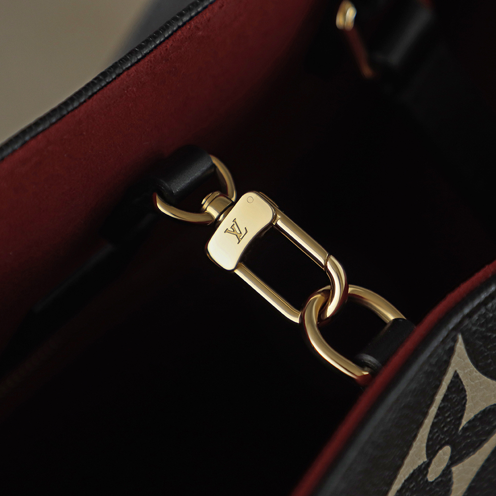LV OnTheGo MM Bicolor Monogram Empreinte Bag - 10A Mirror Version - Image 16