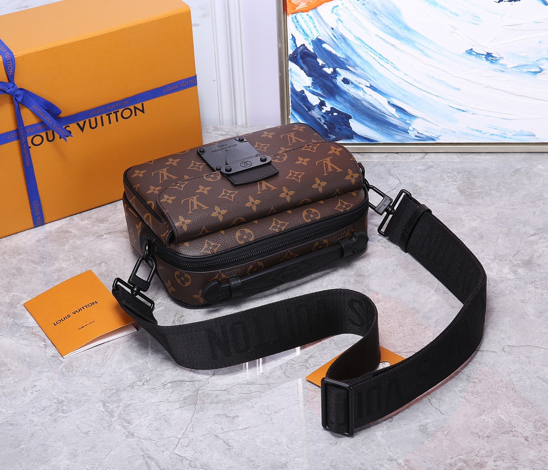 LV S Lock Messenger Bag - Image 7