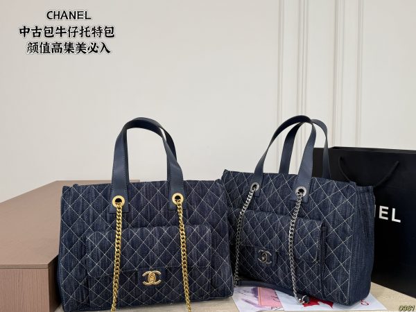 Chanel Denim Tote Bag