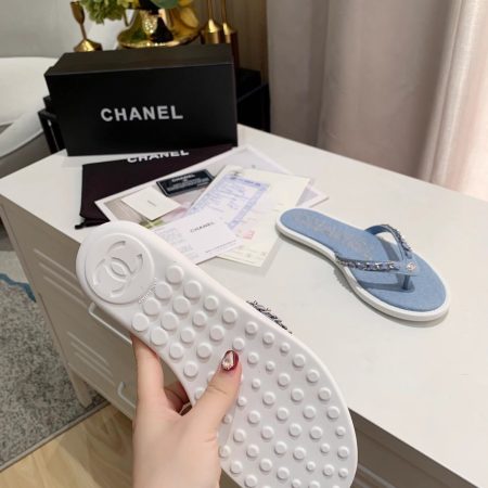 Chanel Coco Mark Thong Sandals - Image 8