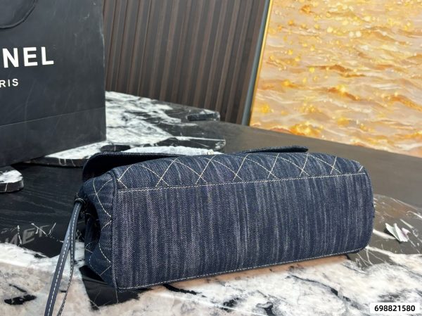 Chanel 26S Denim Baguette Bag