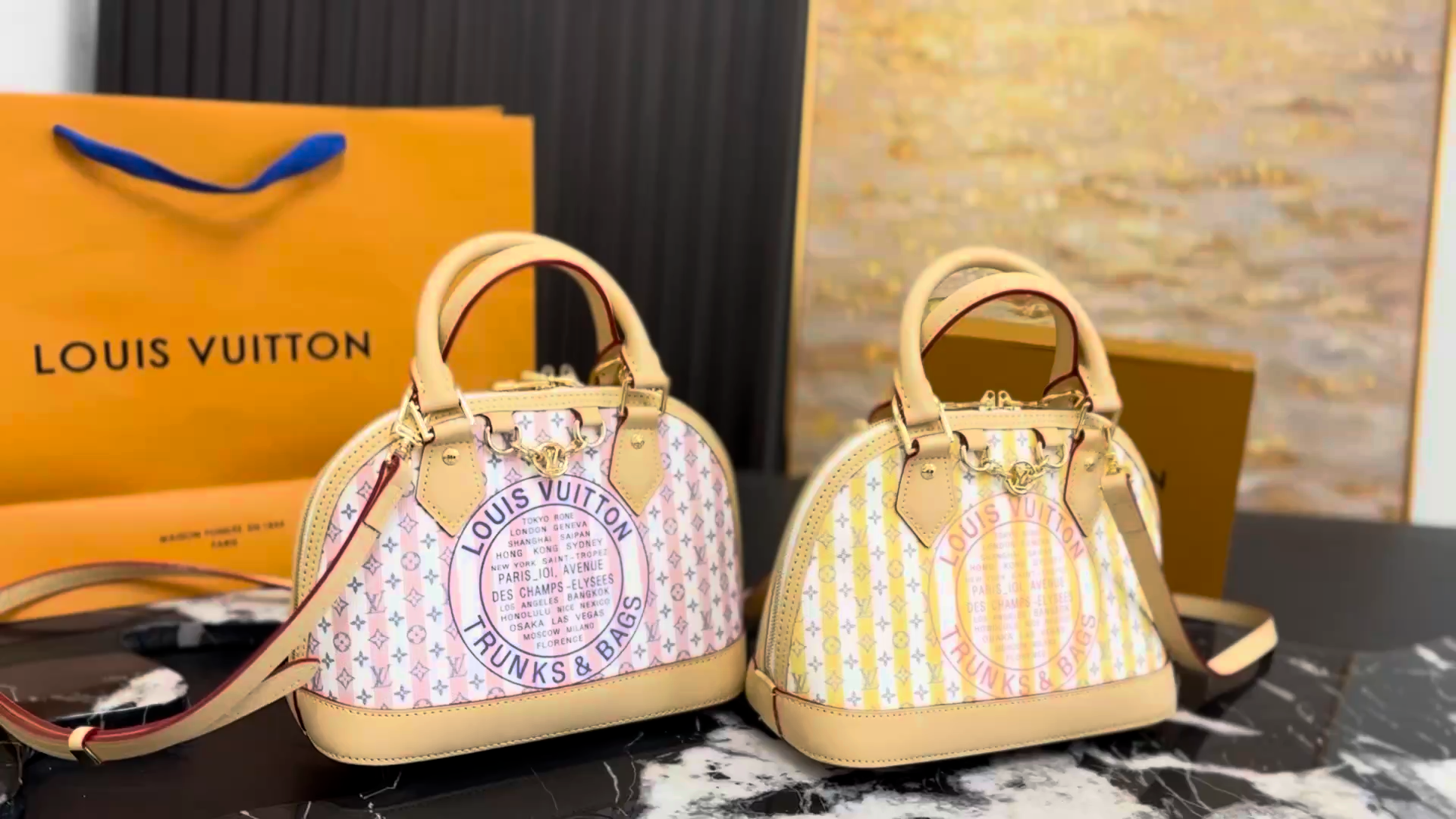 LV Alma Trunk Shell Bag - Image 2