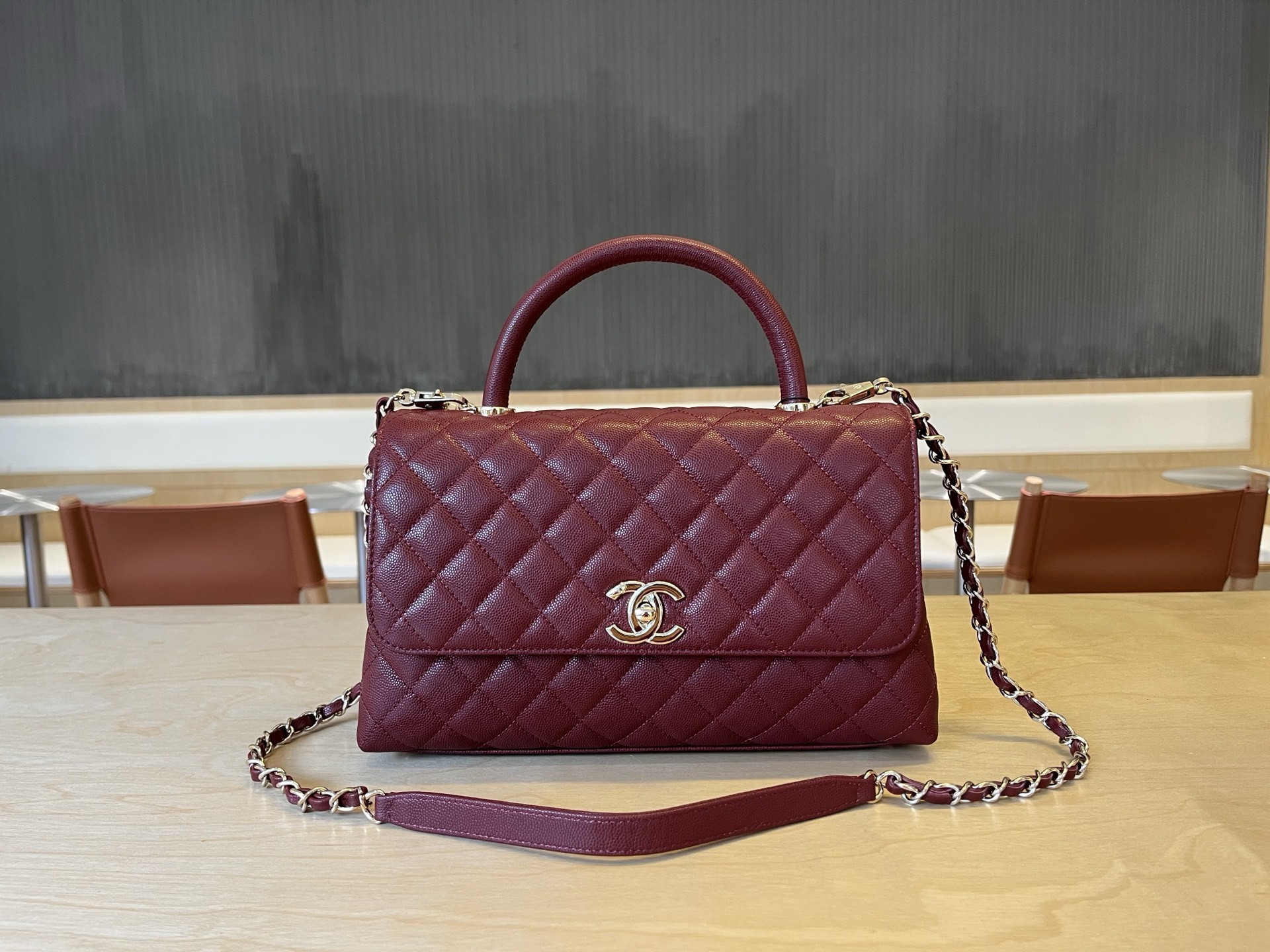 Chanel Coco Handle Bag - Image 8