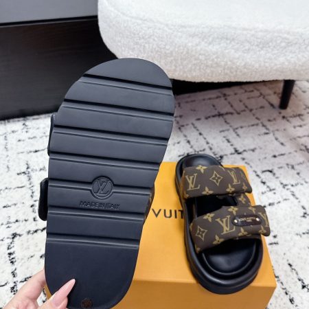LV Pool Pillow Comfort Mule Sandals - Image 9
