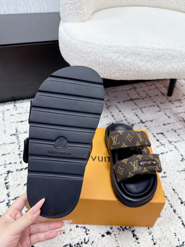 LV Pool Pillow Comfort Mule Sandals