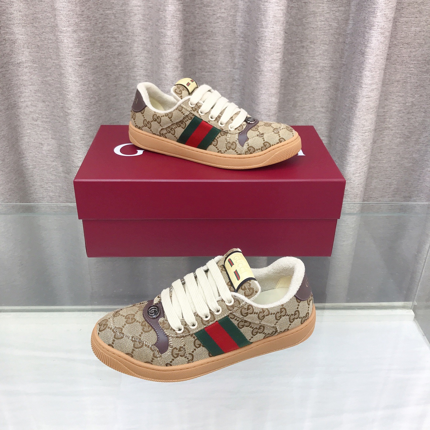 Gucci Men's Screener Sneaker - Image 8