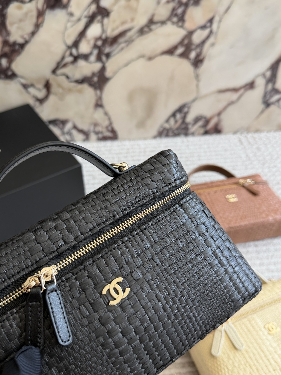 Chanel Classic Vanity With Chain Bag - Image 2