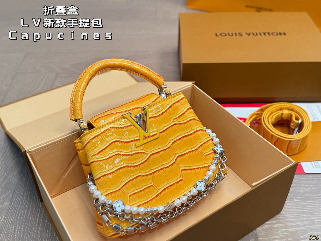 LV Capucines Handbag - Image 3