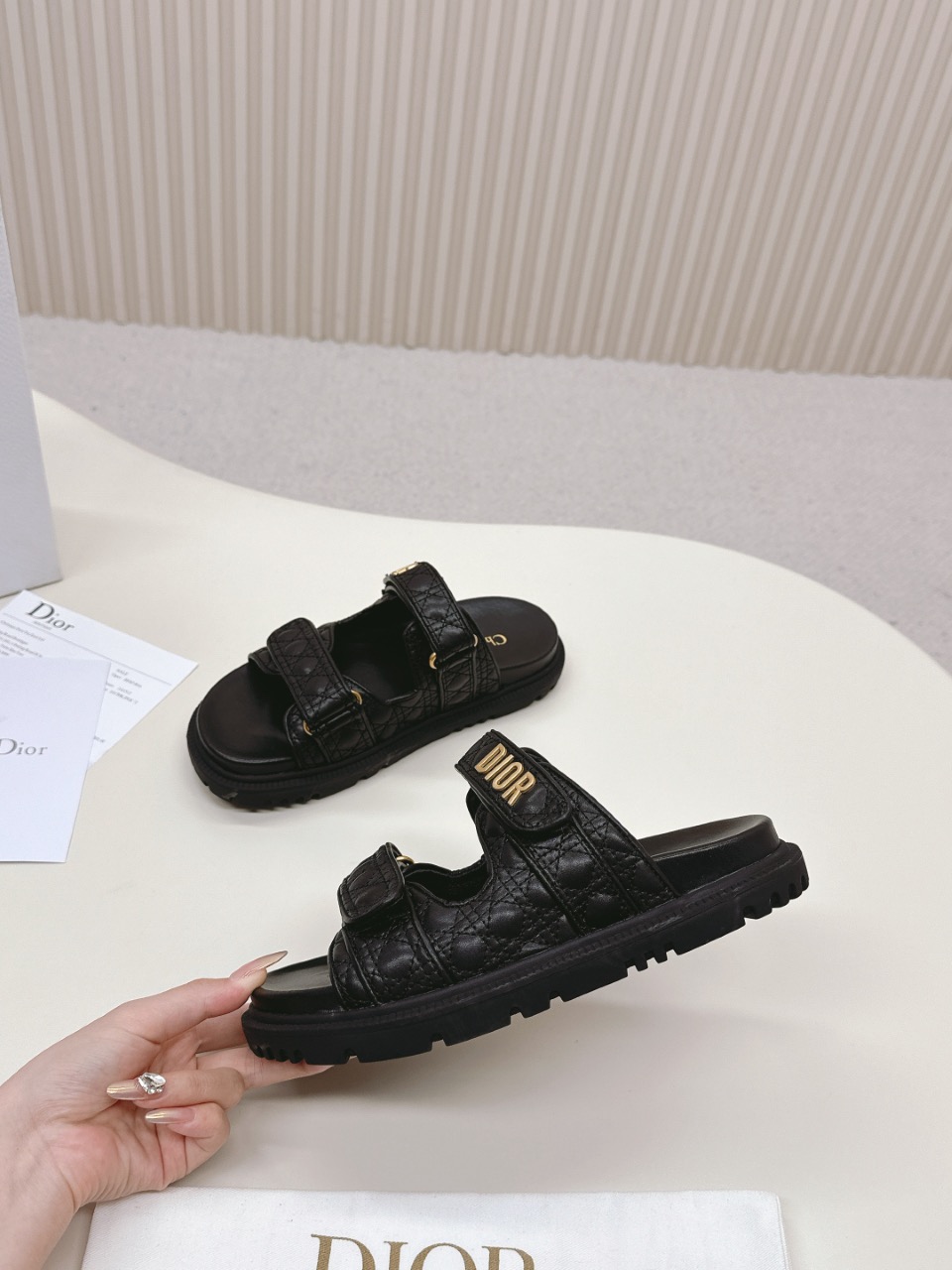 Dior Dioract Sandals - Image 4