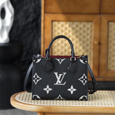 LV OnTheGo PM Bicolor Monogram Empreinte Bag - Top Quality
