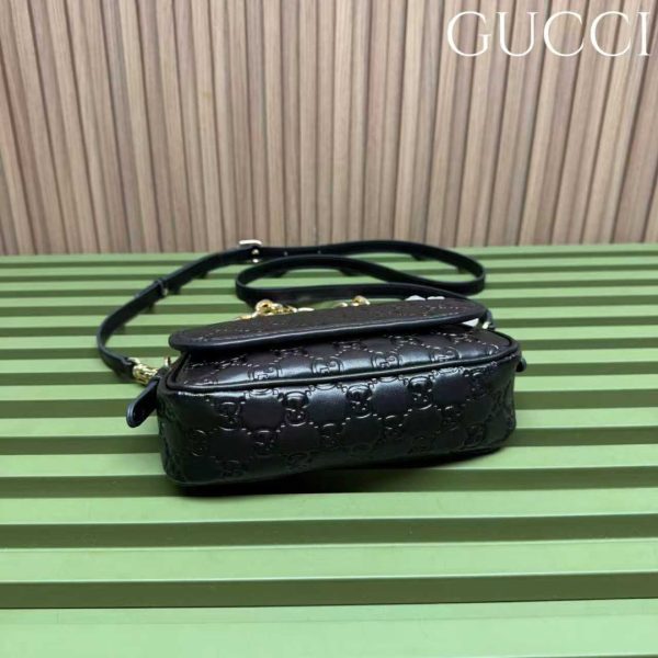Gucci Embossed Arabella Flap Bag