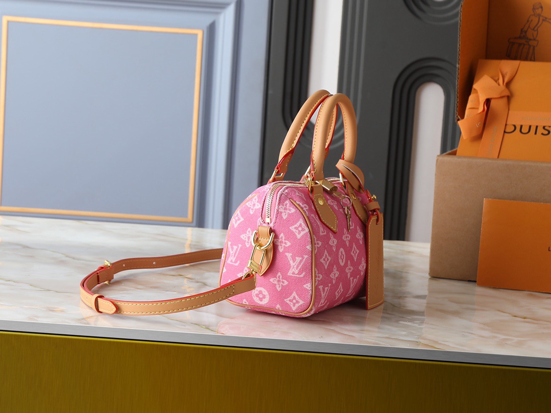 LV Speedy Bandoulière 20 Monogram Anniversary Canvas Bag - Image 8