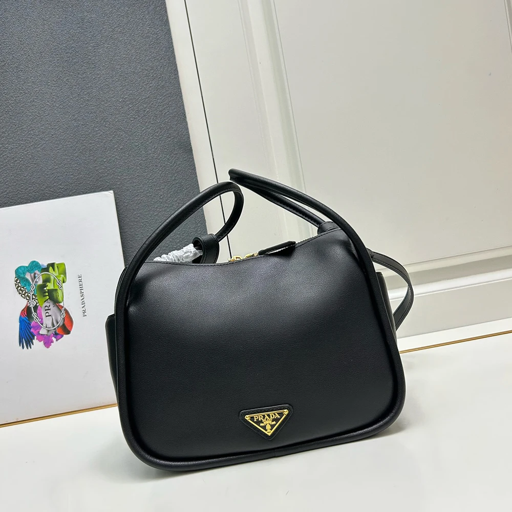 Prada Leather hand bag - Image 4