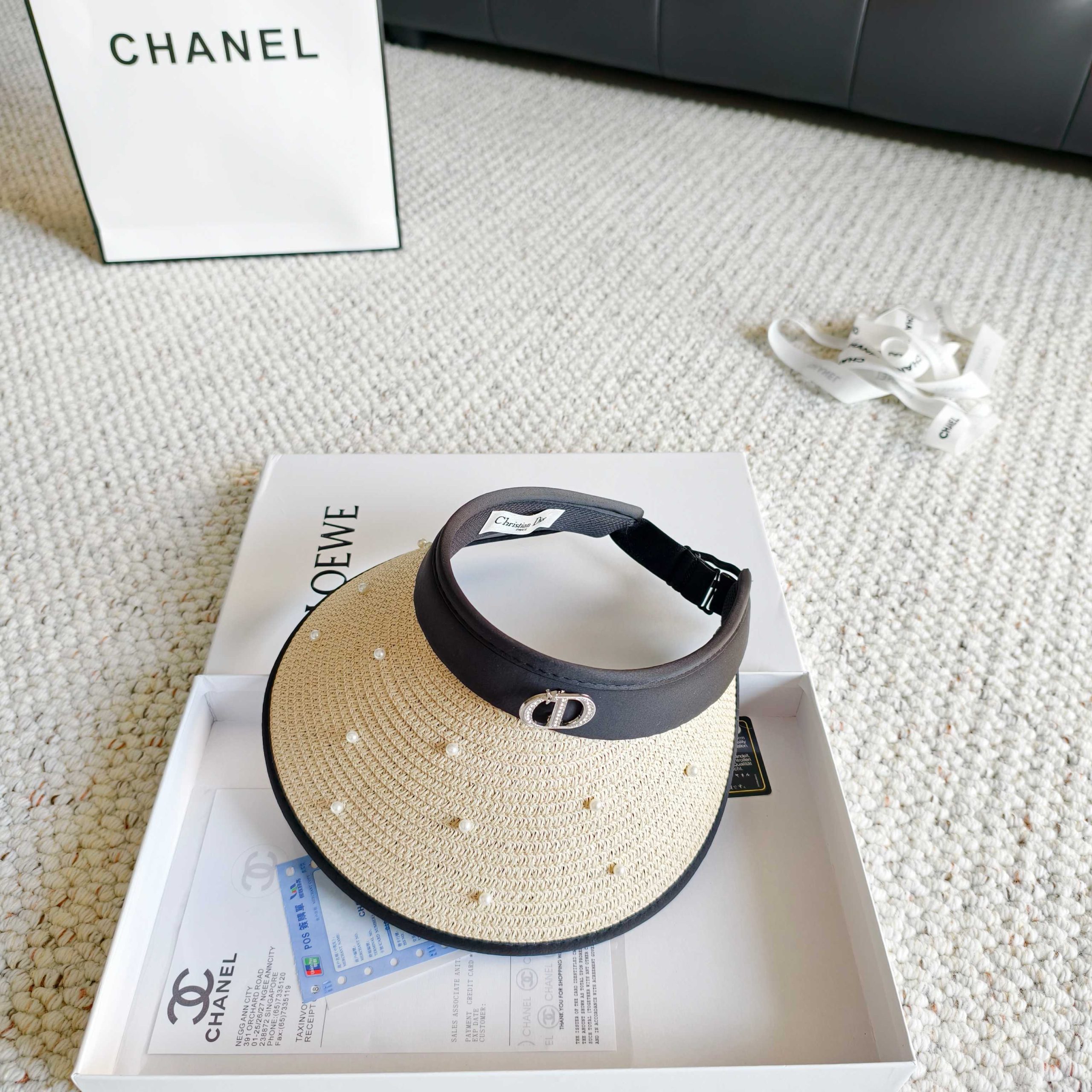 Dior Sun Hat, Flat-Top Hat - Image 2