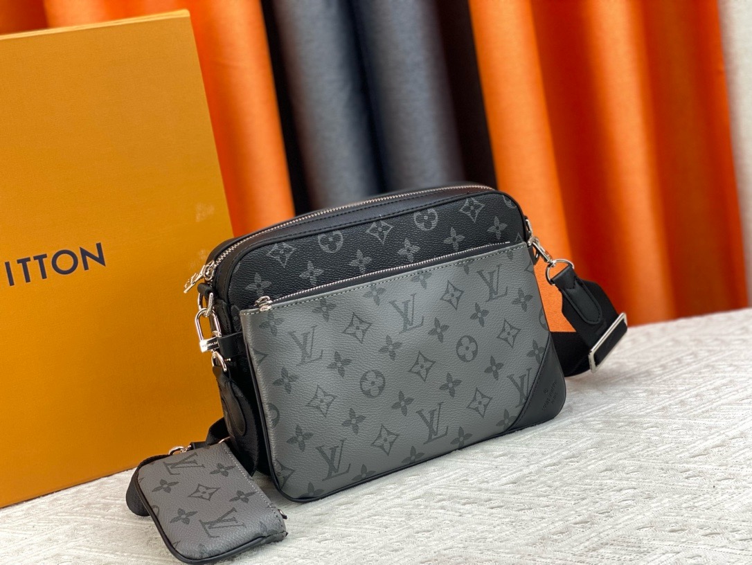 LV Reverse Monogram Eclipse Trio Messenger Bag - Image 2