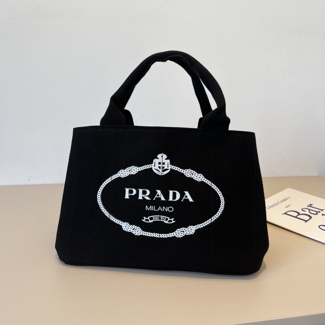 Prada 2010s Canapa Handbag - Image 3
