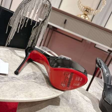 Christian Louboutin Just Nothing Alta Heels - Image 5