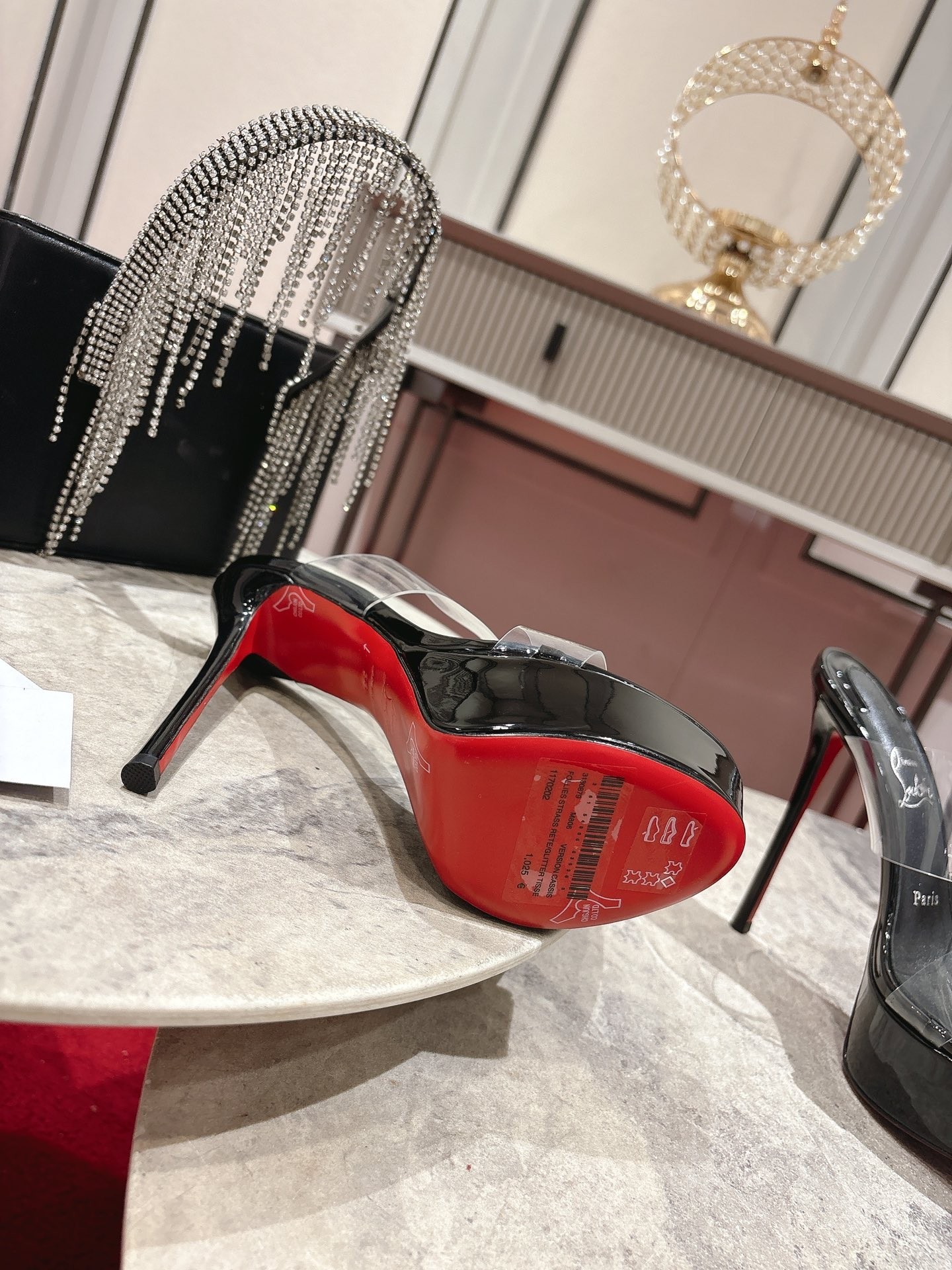 Christian Louboutin Just Nothing Alta Heels - Image 5