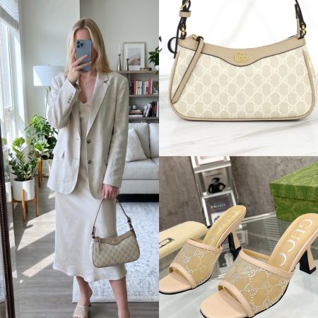 Gucci Shoes & Bag Set