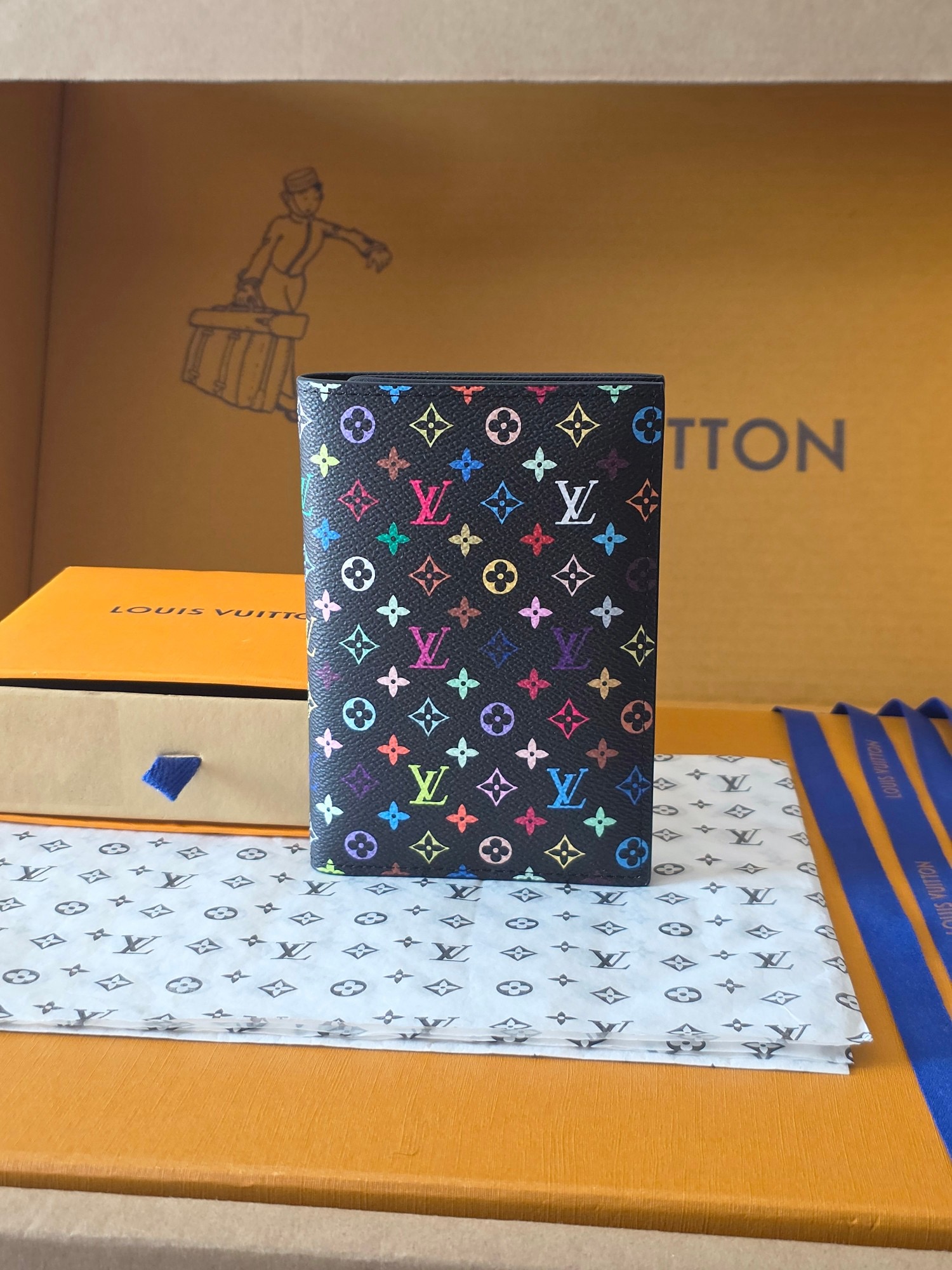 LV x TM Monogram Mulicolored Binder S00 - Image 2