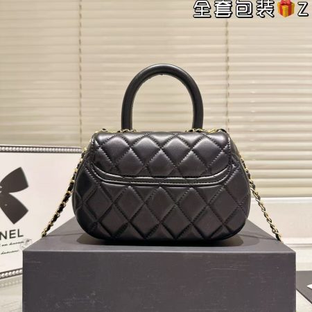 Chanel Matelasse Vintage Top Handle Bag - Image 4