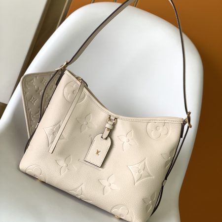 LV CarryAll PM Monogram Empreinte Leather Women Handbag 10A Mirror Version - Image 4