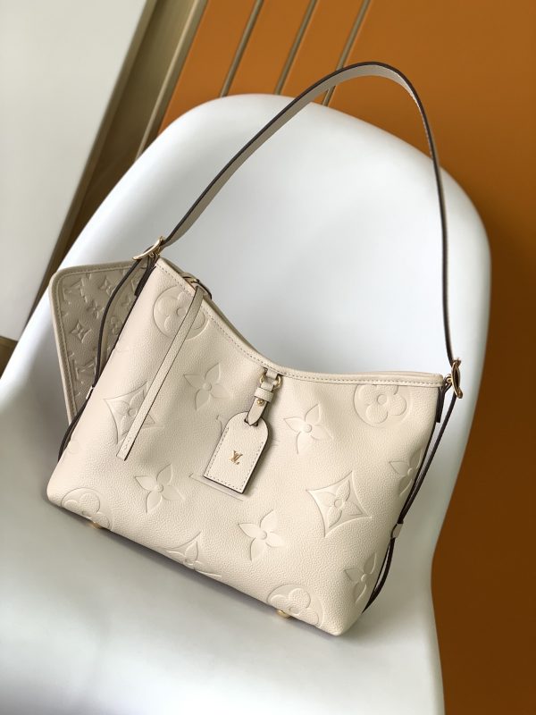 LV CarryAll PM Monogram Empreinte Leather Women Handbag 10A Mirror Version