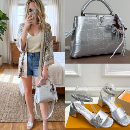 LV Shoes & Bag Set