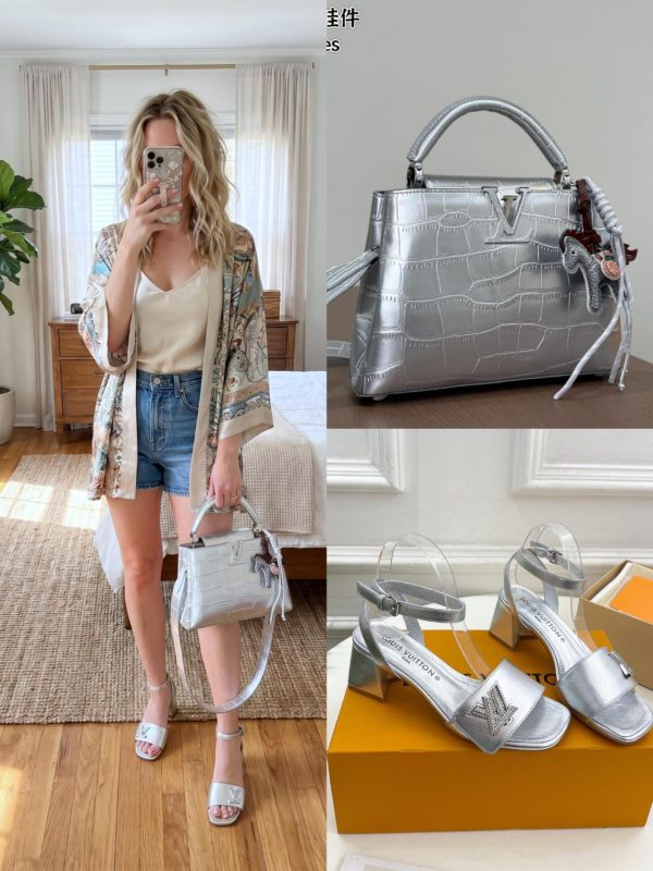 LV Shoes & Bag Set