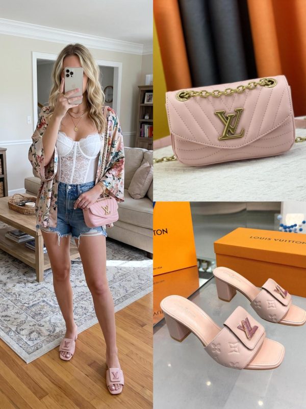 LV Shoes & Bag Set