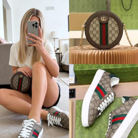 Gucci Shoes & Bag Set