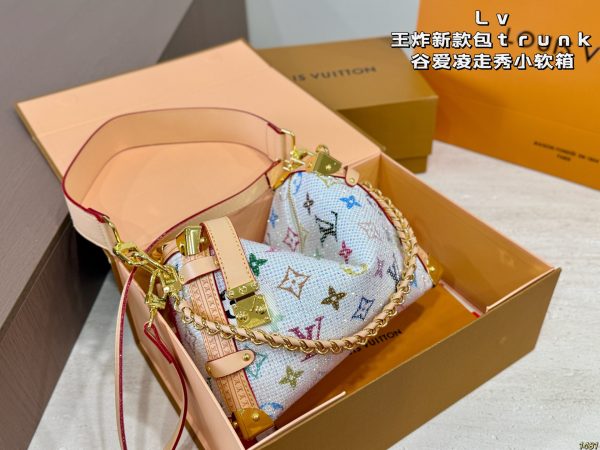 LV x TM Side Trunk Bag
