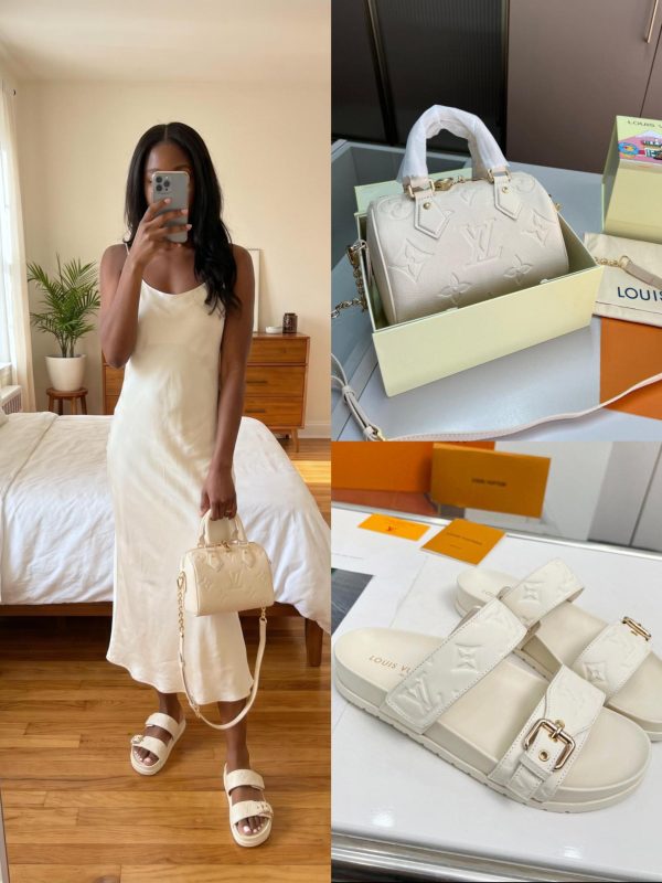 LV Shoes & Bag Set