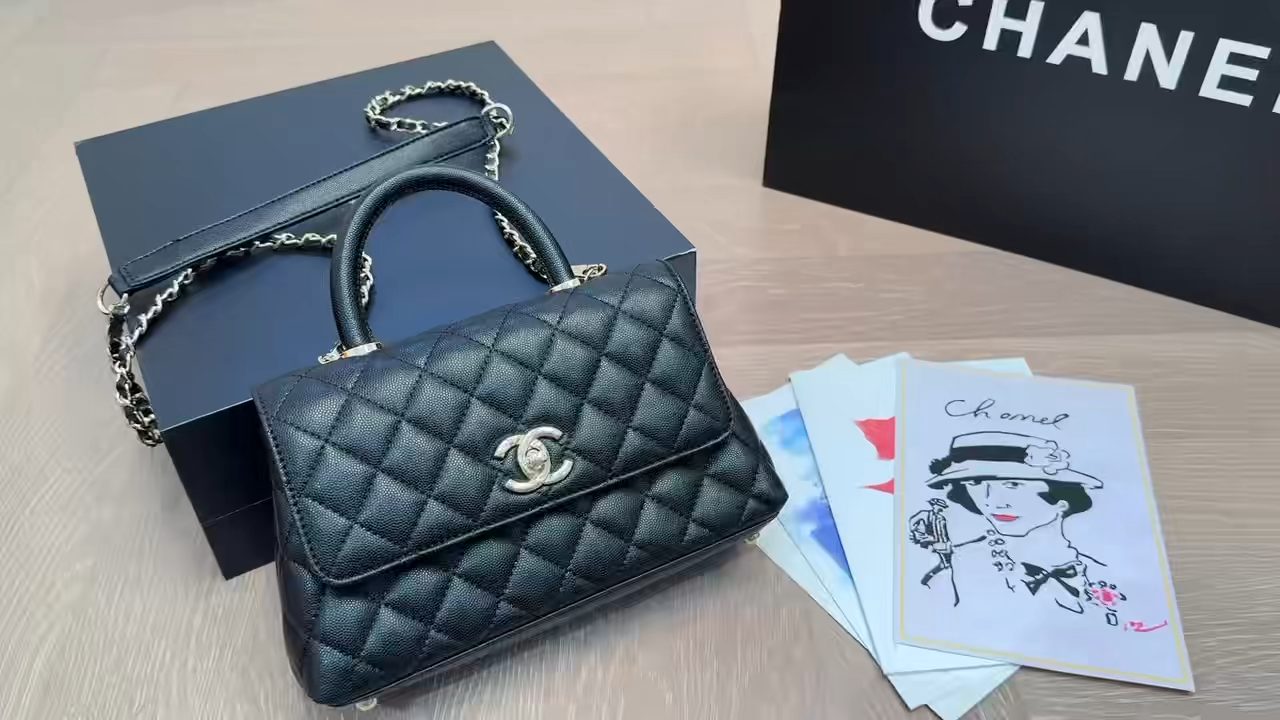 Chanel Coco Handle Bag - Image 2