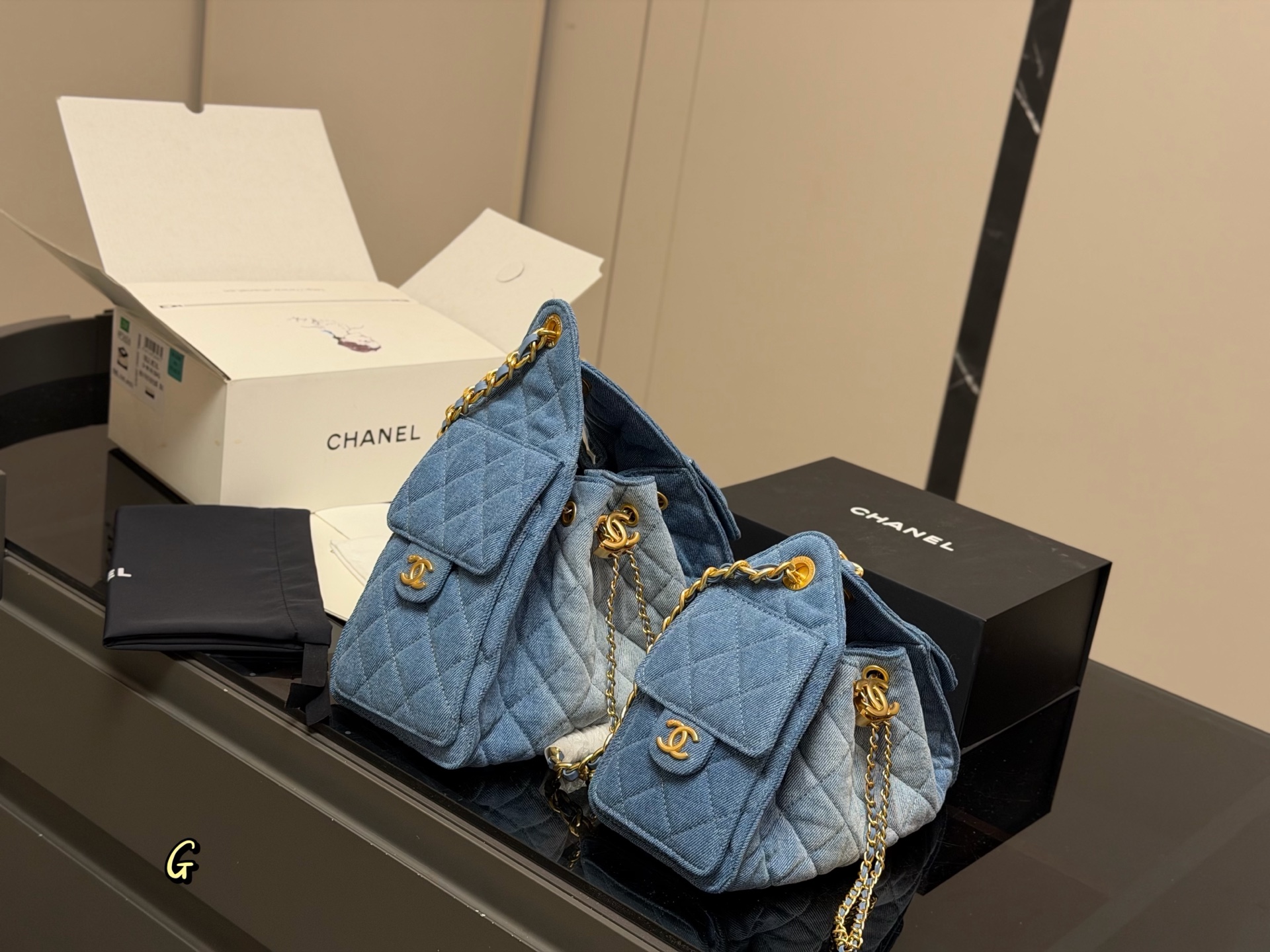 Chanel 25 Mini Hobo Bag - Image 1