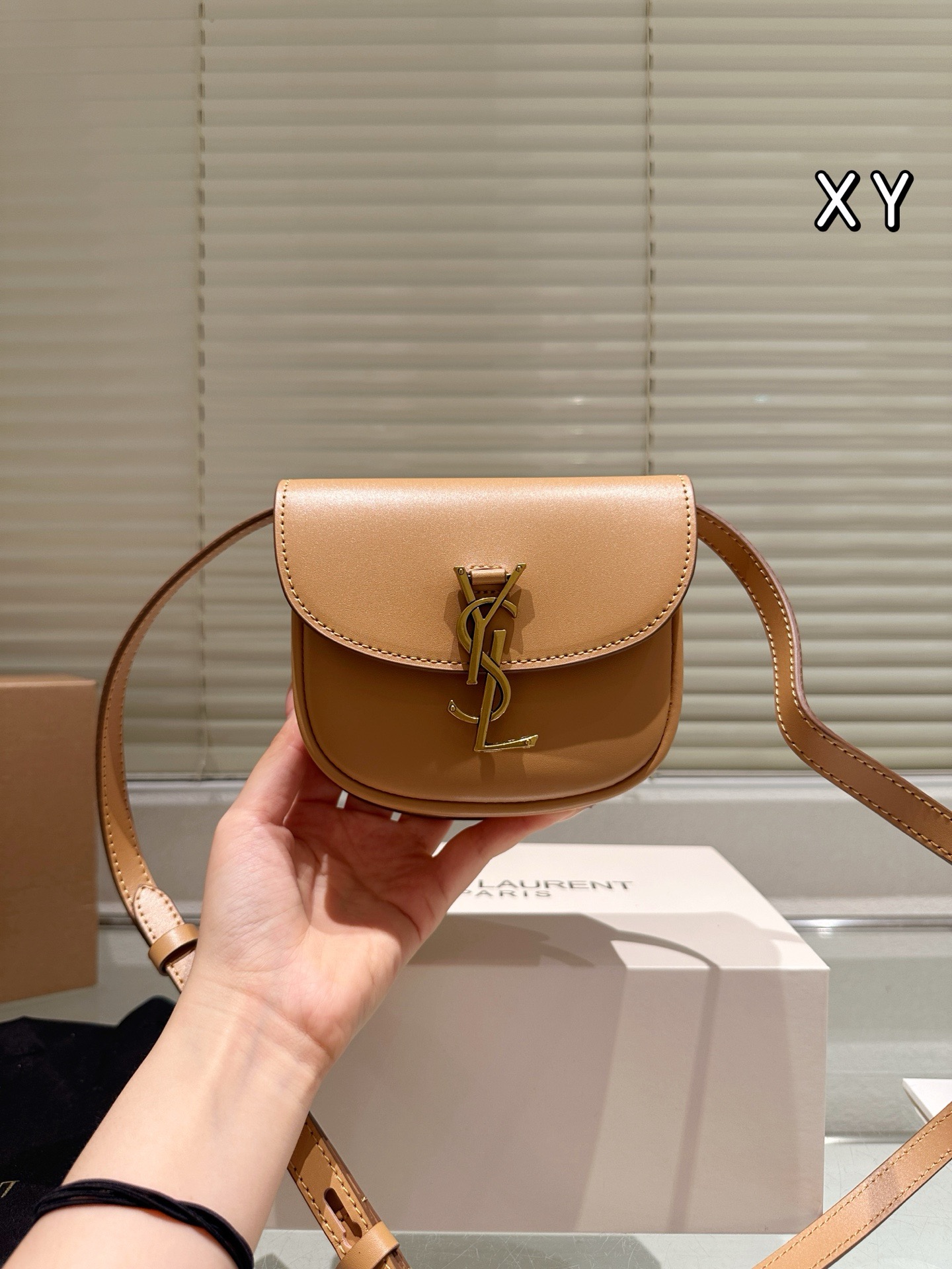 YSL Kaia Small Saddle Bag - Image 2